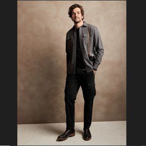 Banana Republic Relaxed Cargo Pant Black